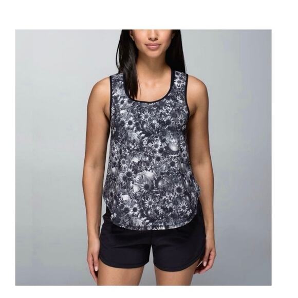 Lululemon Floral Tank Flowabunga - see measurements for size - Picture 1 of 13